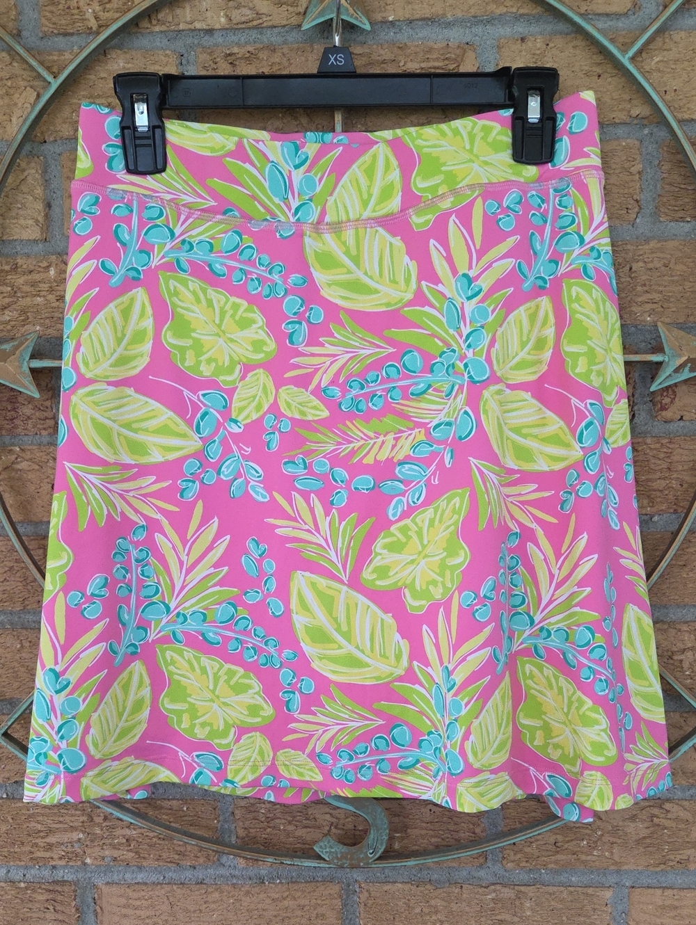 Mary Square Vine Time Hot Pink Charleston Skort UPF 50 Women's XXL NWT Boutique